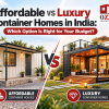Affordable container houses